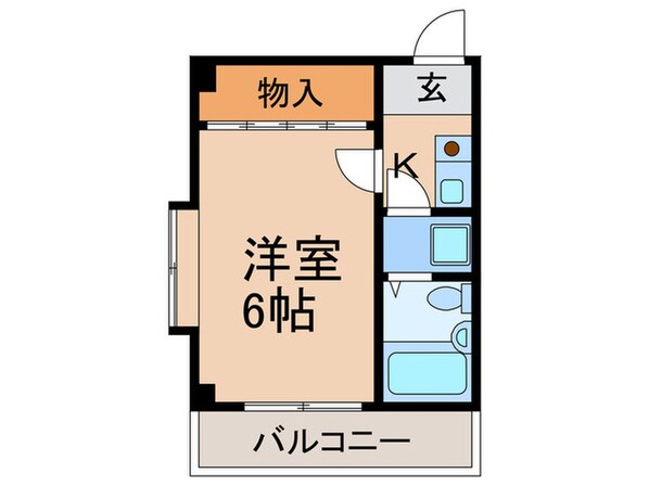 シャルマンフジ神戸壱番館の物件間取画像